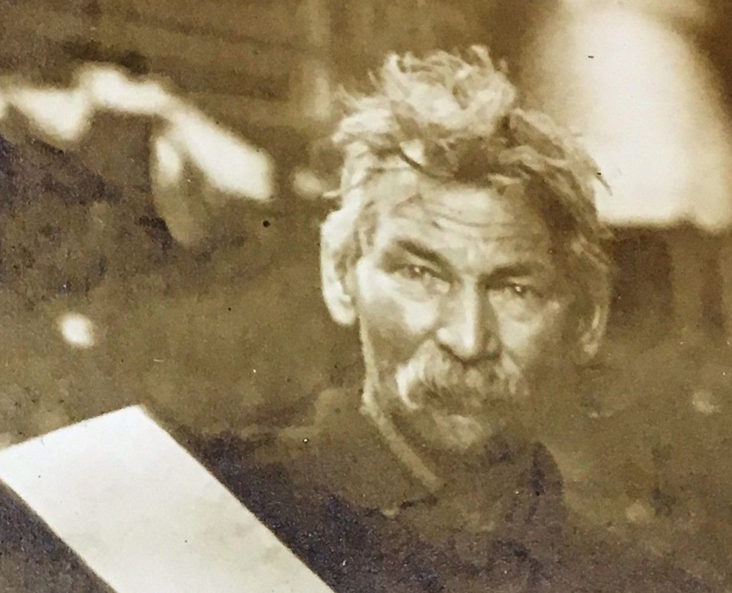 Daniel Shaner, a Civil War veteran who later lived more than three decades in the Mossyrock area, is pictured in this photograph.